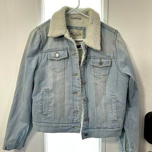 5/$30 Cute and Warm Jean Jacket